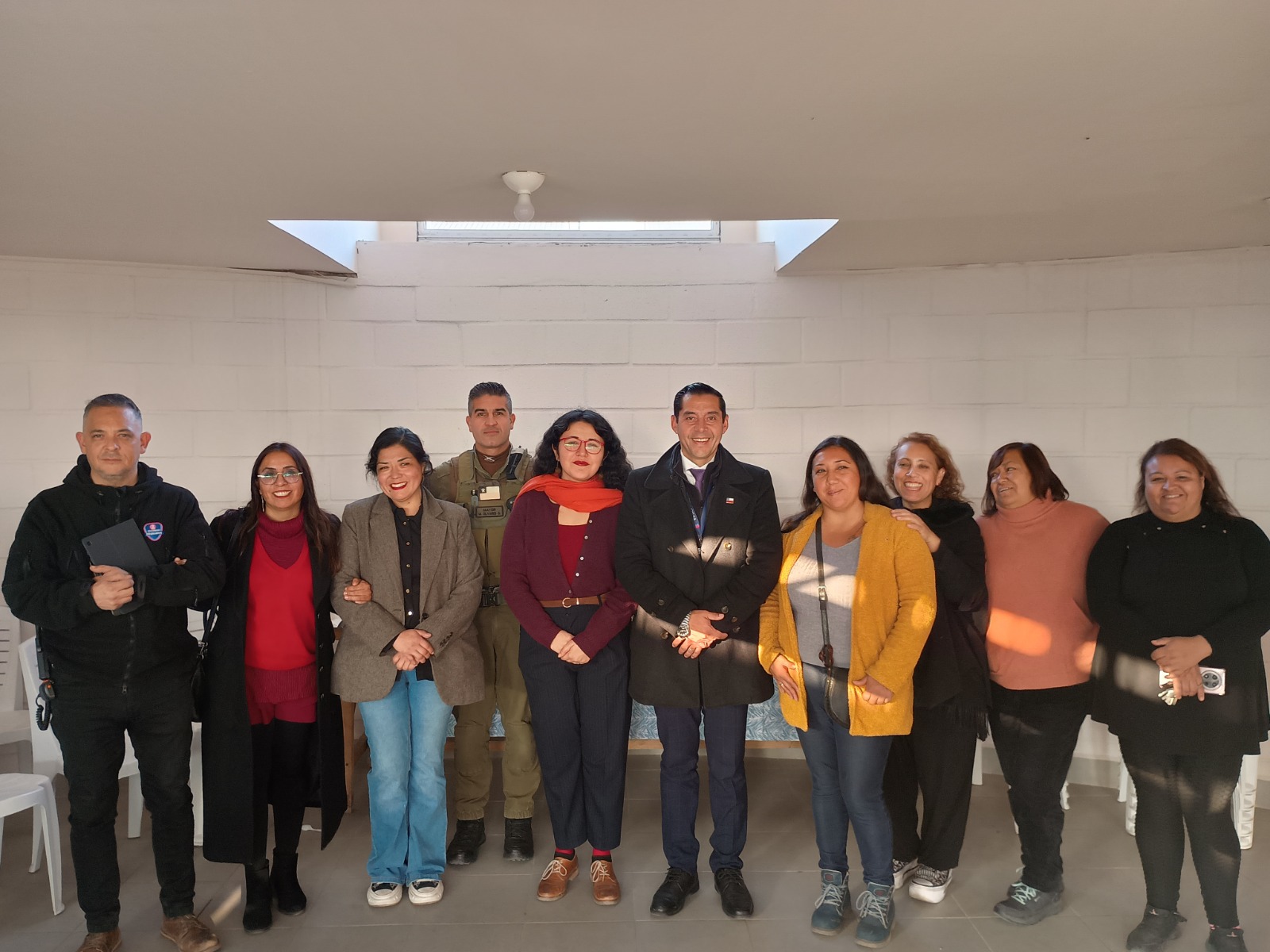 Reunión sobre Seguridad con Autoridades y Representantes Comunitarios de La Platina